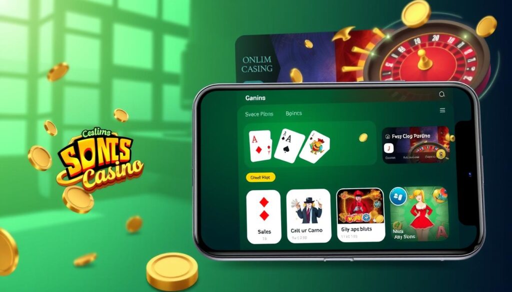 Mobile Gaming Interface on tipbet88.site